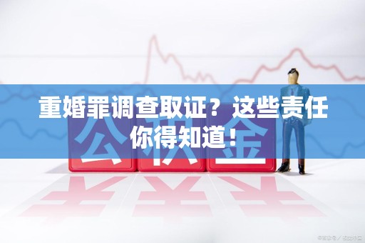 长泰重婚罪调查取证？这些责任你得知道！