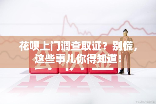 长泰花呗上门调查取证？别慌，这些事儿你得知道！