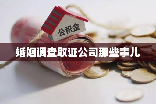 长泰婚姻调查取证公司那些事儿