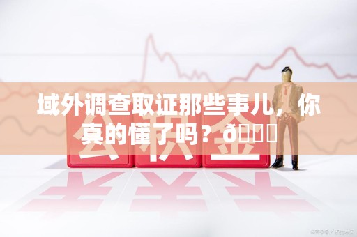 长泰域外调查取证那些事儿，你真的懂了吗？😎