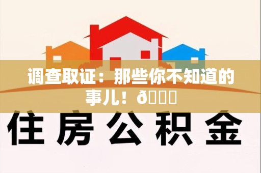 长泰调查取证：那些你不知道的事儿！😎