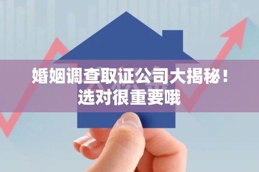 长泰婚姻调查取证公司大揭秘！选对很重要哦